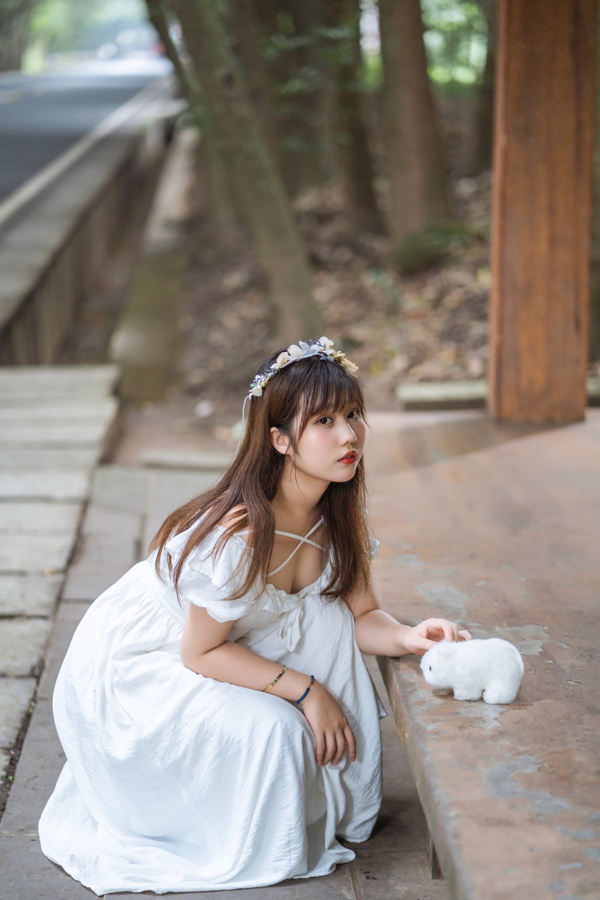 图片[1]-镜酱 – NO.010 私奔 连衣裙 [12P]-XikXak